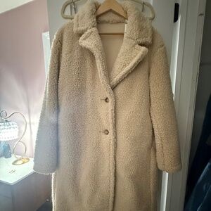 Uniqlo Lined Fleece Coat
